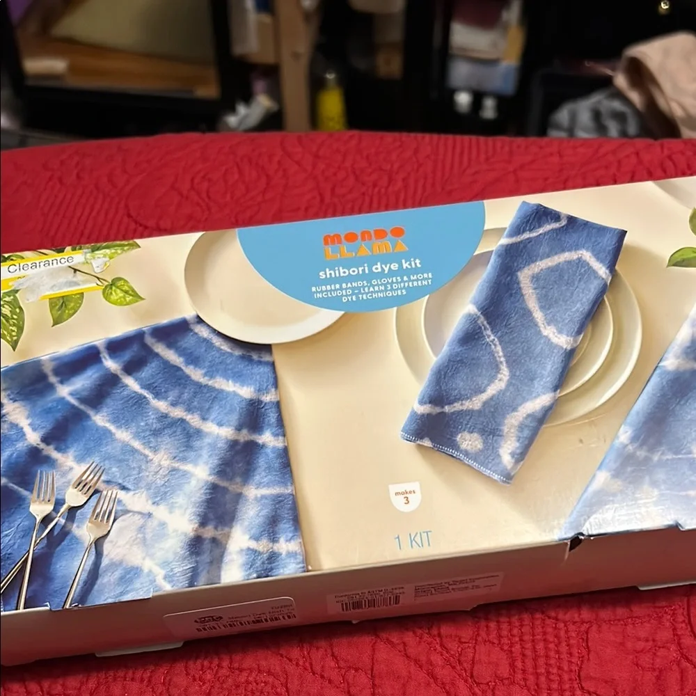 Shibori Table Linens dye kit